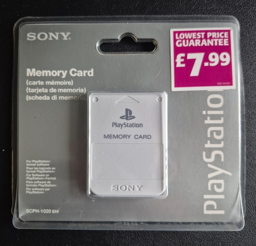 Sony playstation ps1 memory - sony,