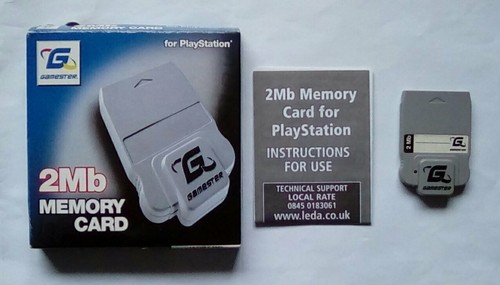Playstation one memory - playstation, card