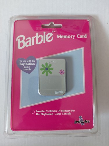 Raro barbie memory card - barbie, sony